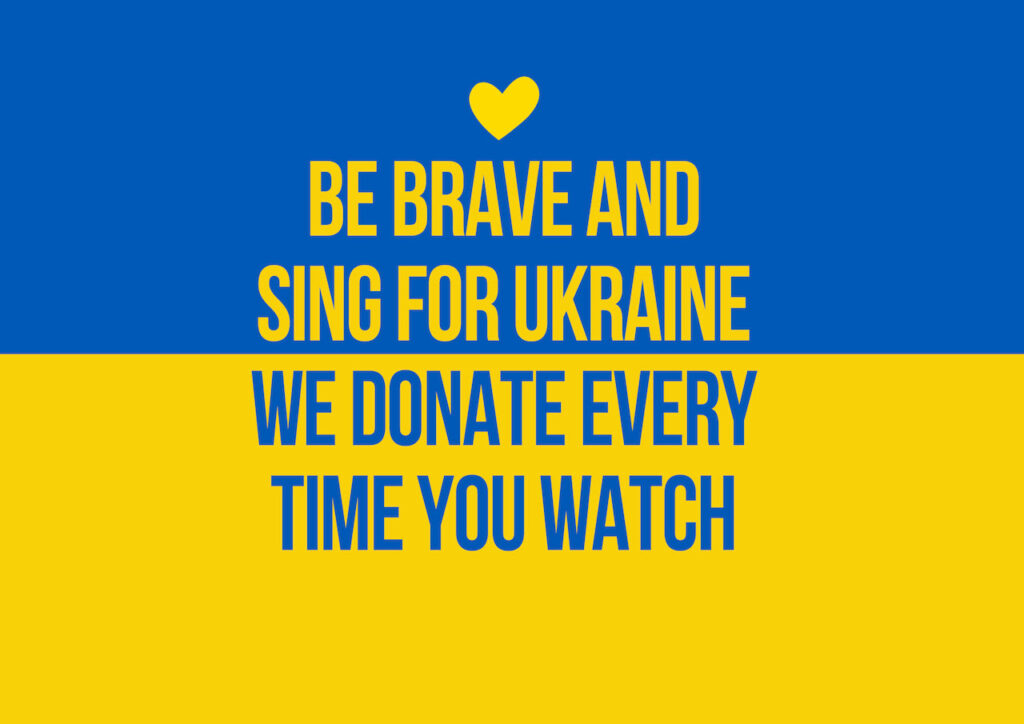 BE BRAVE AND SING FOR UKRAINE. MO3GI GROUP залучає YouTube-аудиторію артистів допомагати українцям