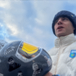 Гераскевич знову вийшов на офіційне тренування в «шоломі пам’яті» – попри заборону МОК