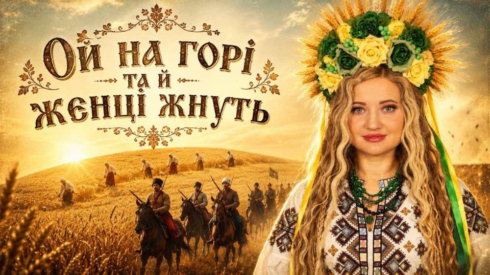 Військова співачка Охтирчанка представила сучасну версію пісні «Ой на горі та й женці жнуть» до Дня Вишиванки