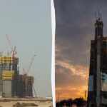 Будівництво найвищого хмарочосу світу наближається до важливої ​​віхи