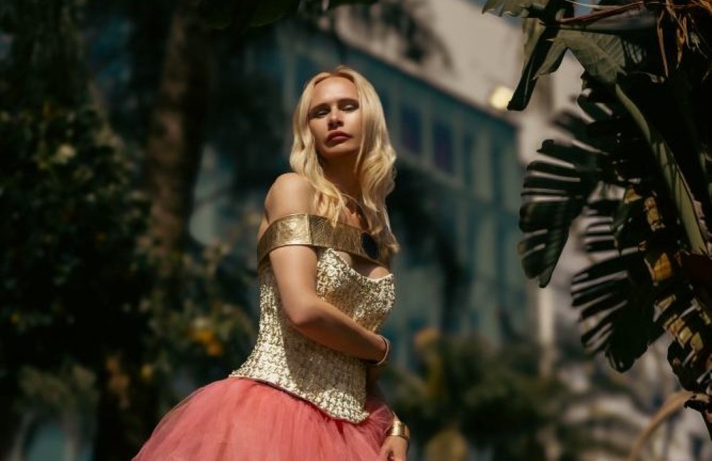 Alina Fanta Participated in the Cannes Fashion Week Runway Show